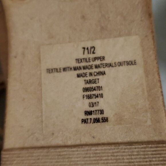 MOSSIMO WOMAN SANDAL GLADIATOR  BEIGE  SHOES 7 1/2 - Picture 6 of 6